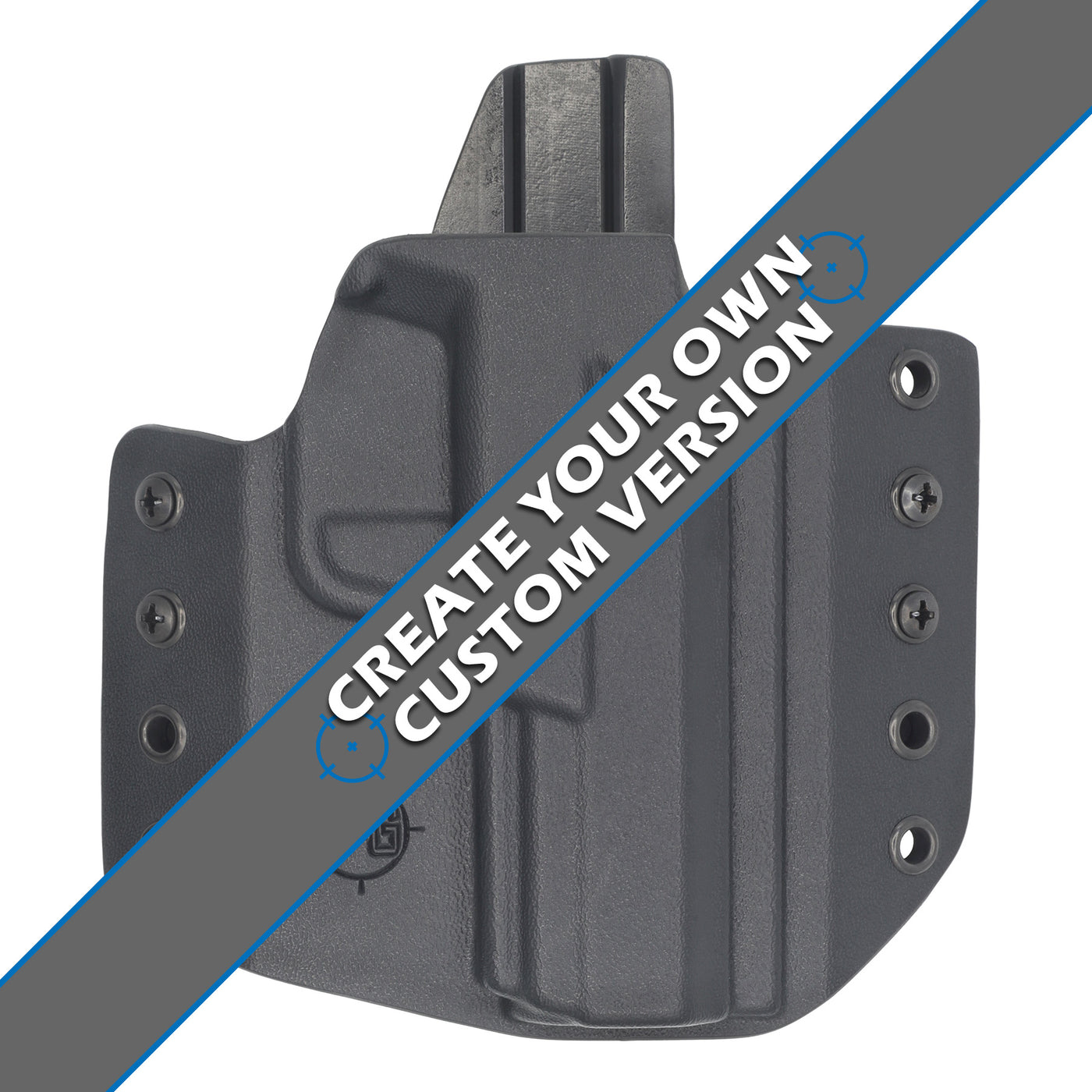 This is the custom C&G Holsters OWB inside the waistband Holster for the Ruger Security 9.