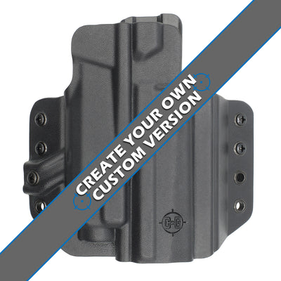 C&G Holsters custom OWB Tactical SIG P320 streamlight TLR8