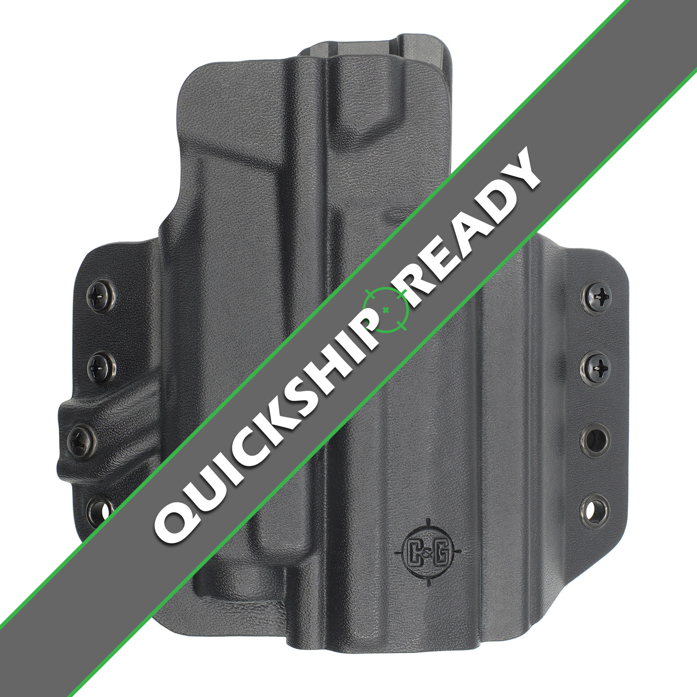 C&G Holsters quickship OWB Tactical SIG P320 streamlight TLR8