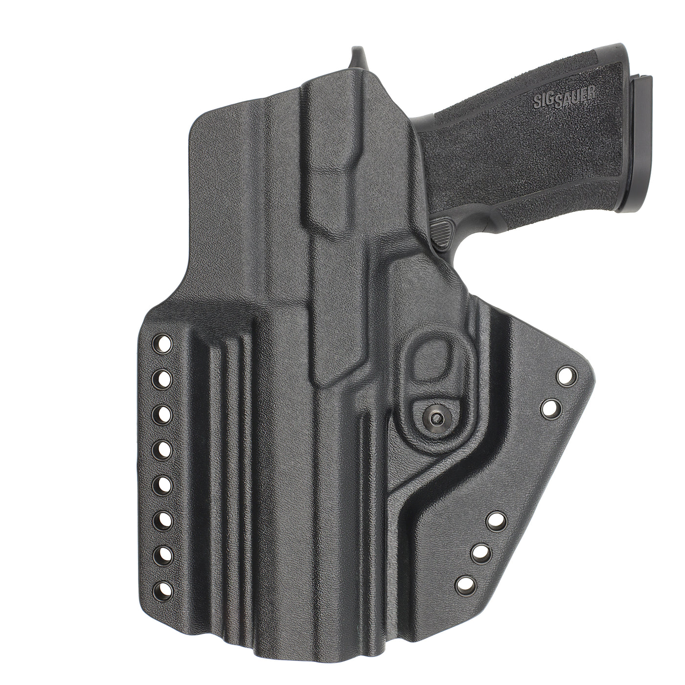 C&G Holsters Quickship Denali Sig XTen holstered back view