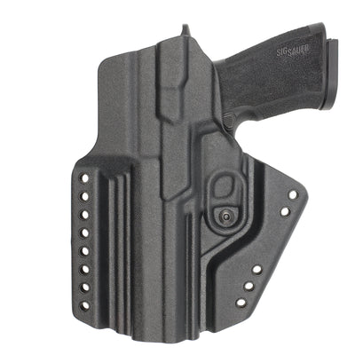 C&G Holsters custom Denali Sig XTen holstered back view