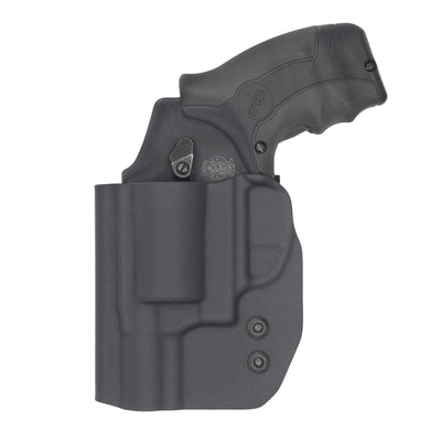 C&G Holsters custom IWB Covert S&W J-Frame in holstered position back view