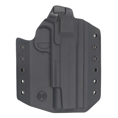 C&G Holsters OWB Outside the waistband Holster for the 1911 5" Railed