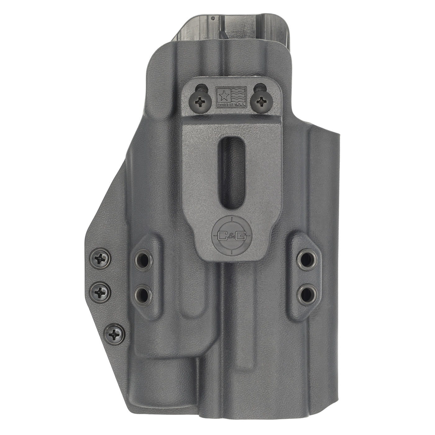 C&G Holsters Quickship IWB Tactical SIG P320/c Streamlight TLR-1