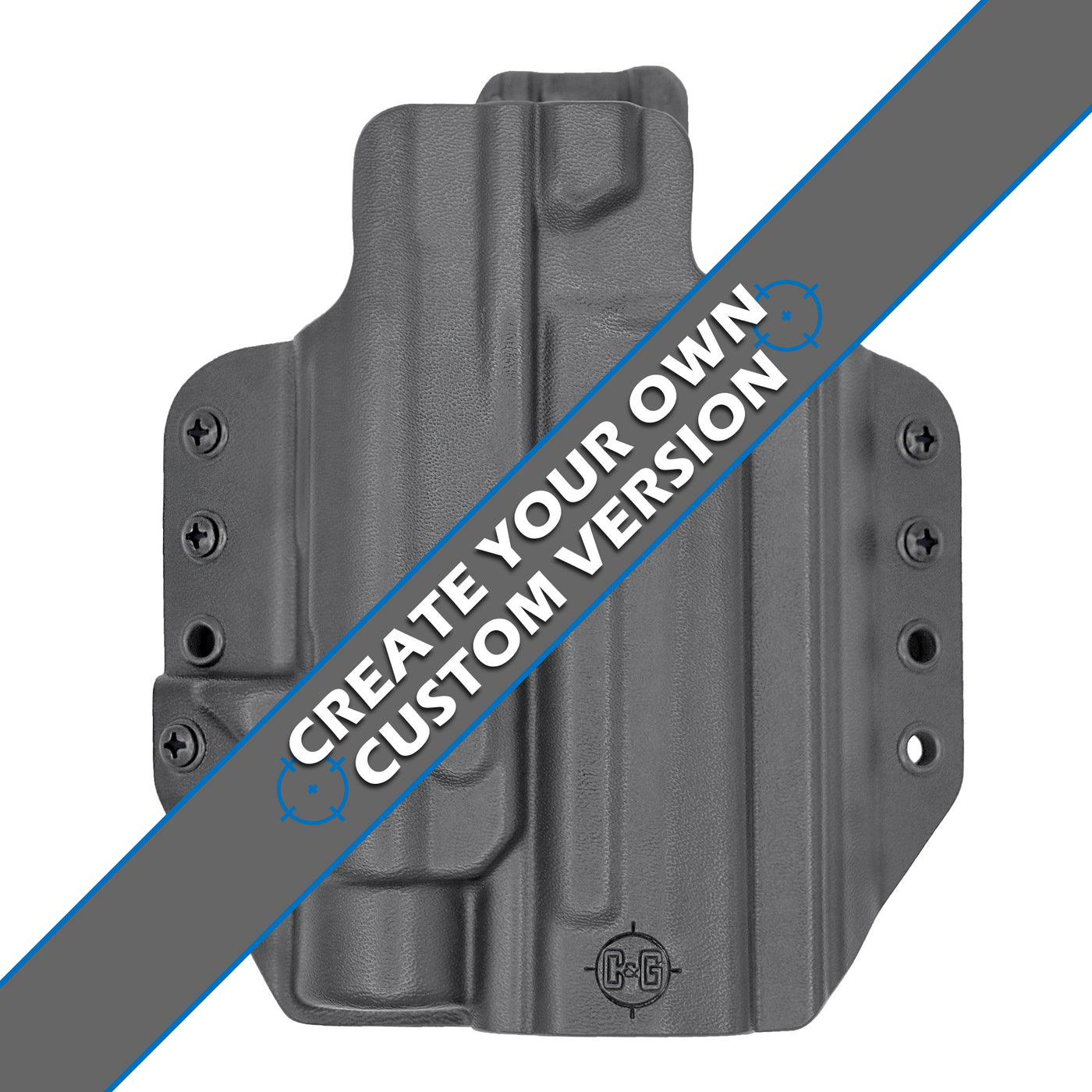 C&G Holsters custom OWB Tactical IWI Masada Streamlight TLR1