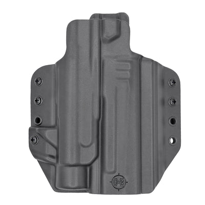 C&G Holsters quickship OWB Tactical Springfield XD-M Elite Streamlight TLR1