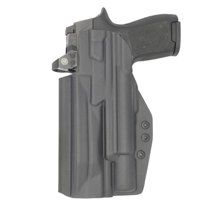 C&G Holsters Quickship IWB Tactical H&K 45/c Surefire X300 in holstered position back view