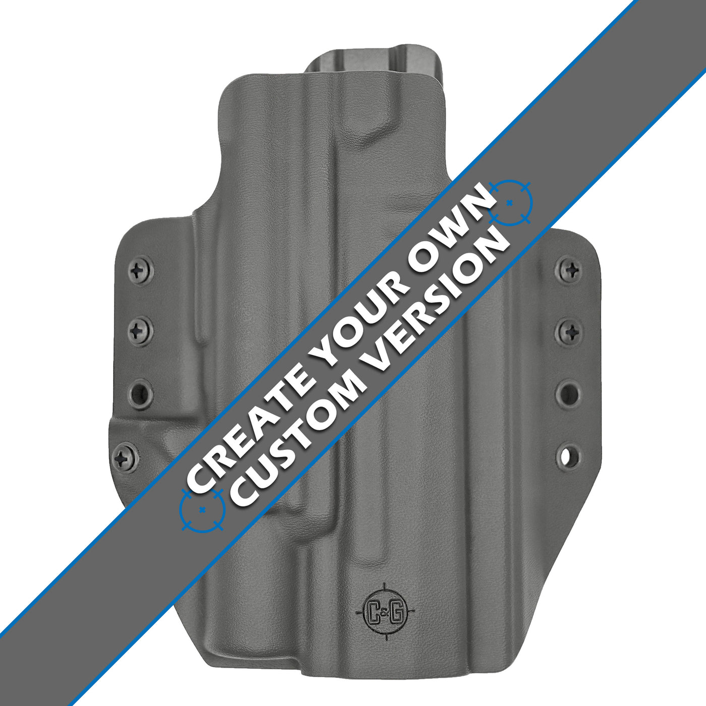 C&G Holsters custom OWB Tactical XDM Elite Surefire X300