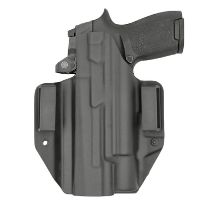 C&G Holsters custom OWB Tactical XDM Elite Surefire X300 in holstered position