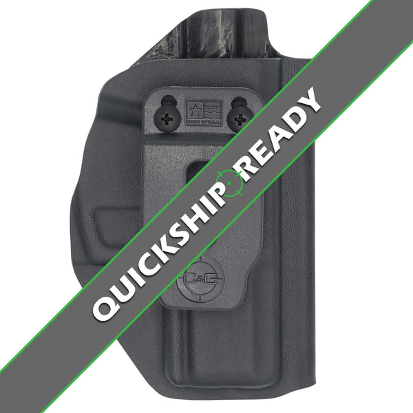 C&G Holsters Quickship IWB inside the waistband Holster for the Taurus G2C with overlay