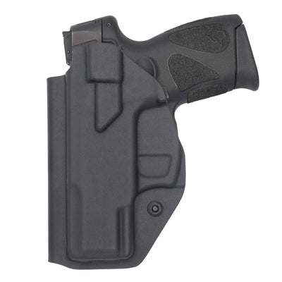 C&G Holsters IWB inside the waistband Holster for the Taurus G2C rear view in holstered position.