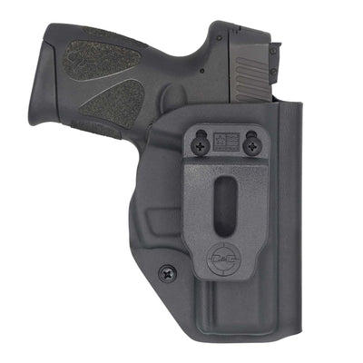 C&G Holsters IWB inside the waistband Holster for the Taurus G2C holstered position