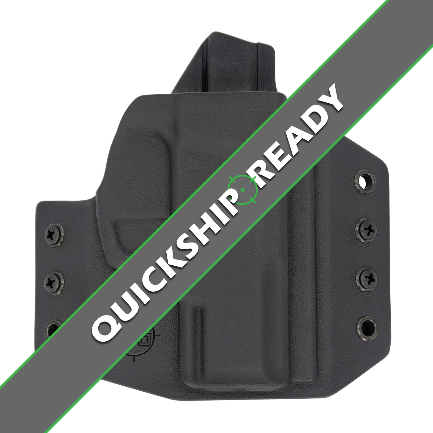 This is the C&G Holsters Quickship outside the waistband Covert series for the Taurus PT111 Millennium G2C in right hand and black.