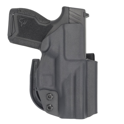 C&G Holsters IWB Custom ALPHA UPGRADE Taurus GX4 LEFT HAND in holstered position back side