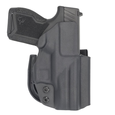 C&G Holsters IWB Quickship ALPHA UPGRADE Taurus GX4 LEFT HAND in holstered position back side