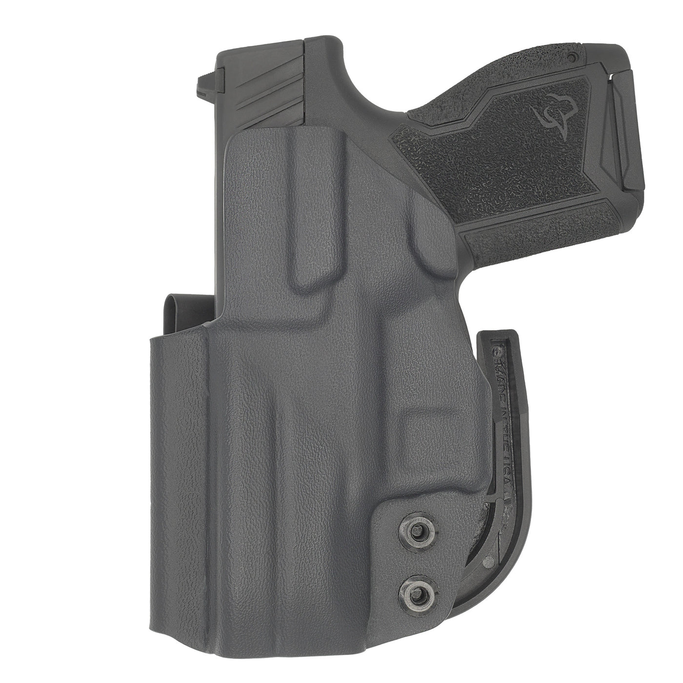 C&G Holsters IWB Quickship ALPHA UPGRADE Taurus GX4 in holstered position back side