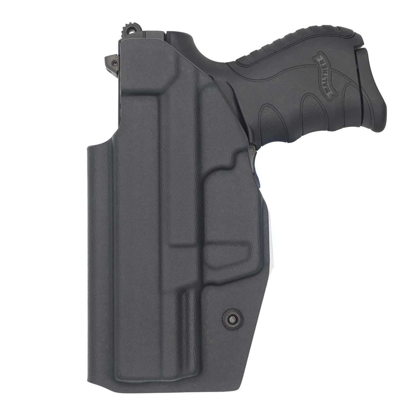C&G Holsters IWB inside the waistband Holster for the Walther PK380 holstered rear view