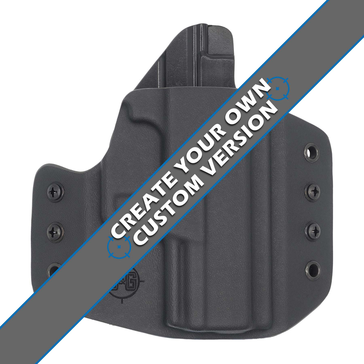 Walther PK380 | OWB COVERT Kydex Holster | CUSTOM | C&G Holsters