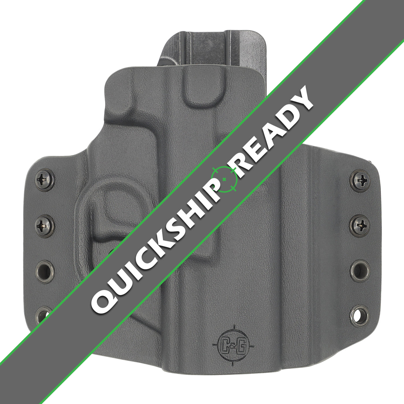 C&G Holsters Quickship OWB covert Springfield XDM Elite 3.8" OSP