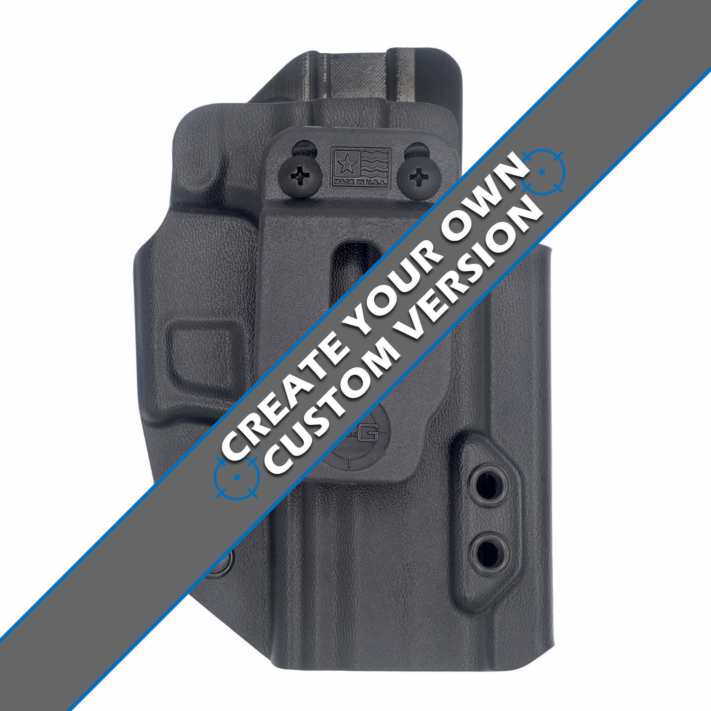 Springfield XD/XD-M Elite 3.8" OSP IWB Covert Kydex Holster - Custom
