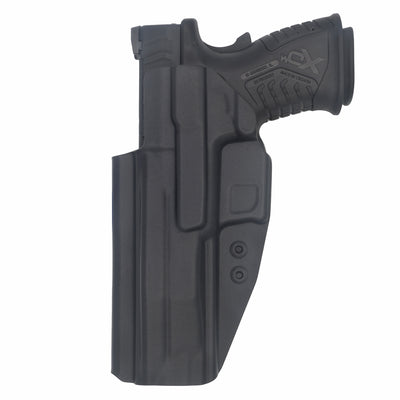 C&G Holsters Quickship IWB Covert Springfield XDm 5.25" in holstered position back side