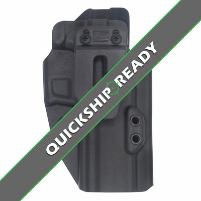 This is the C&G Holsters Inside the waistband Covert series holster for the Springfield XDm Elite OSP Dragonfly 4.25" in right hand and black.