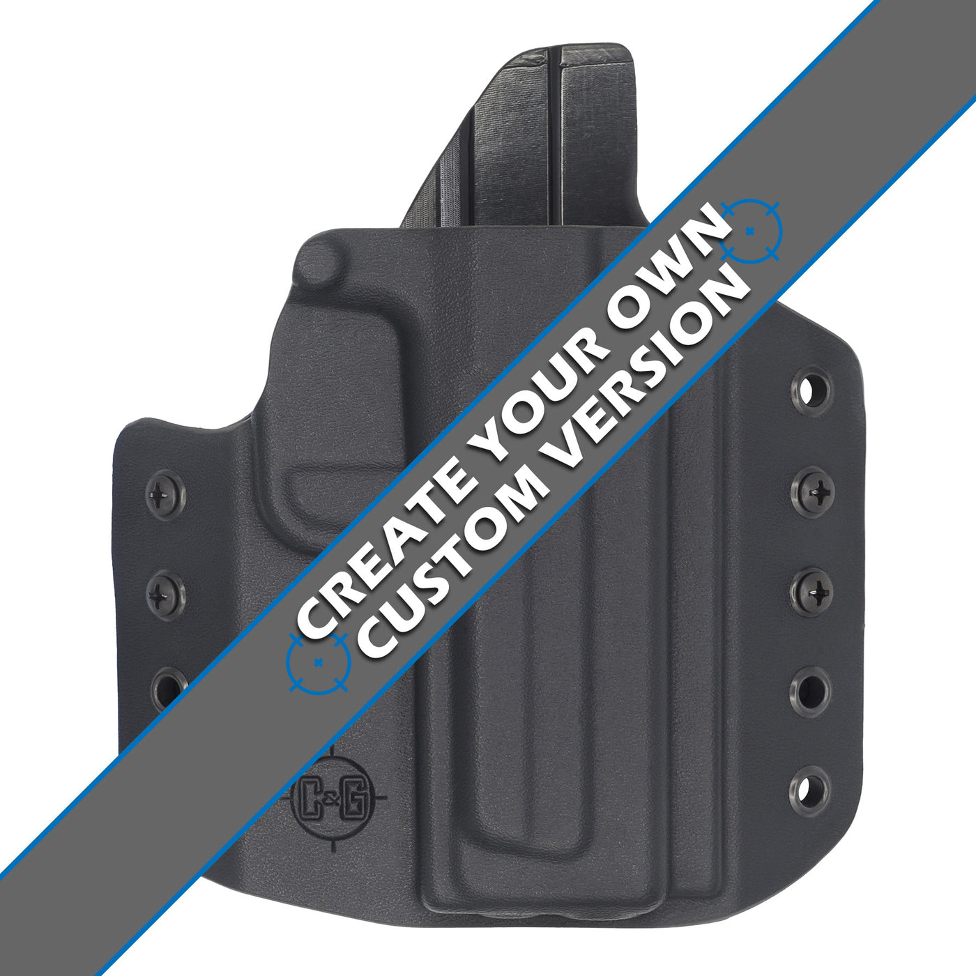 C&G Holsters custom OWB Covert Springfield XD MOD2 4"