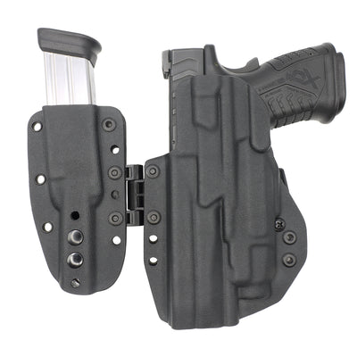 C&G Holsters Custom AIWB MOD1 LIMA Springfield XDM Streamlight TLR7 holstered back view