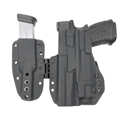 C&G Holsters Custom AIWB MOD1 LIMA Springfield XDM Streamlight TLR8 holstered back view