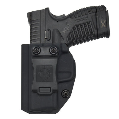 C&G Holsters quick ship Covert IWB kydex holster for Springfield Xds 3.3 in black